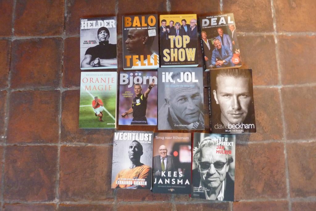14 sportboeken, Ophalen of Verzenden, Zo goed als nieuw, Balsport