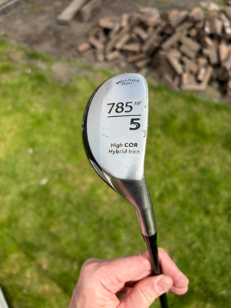 Tom Wishon hybrid 5 | Senior flex, Ophalen of Verzenden, Gebruikt, Club, Overige merken