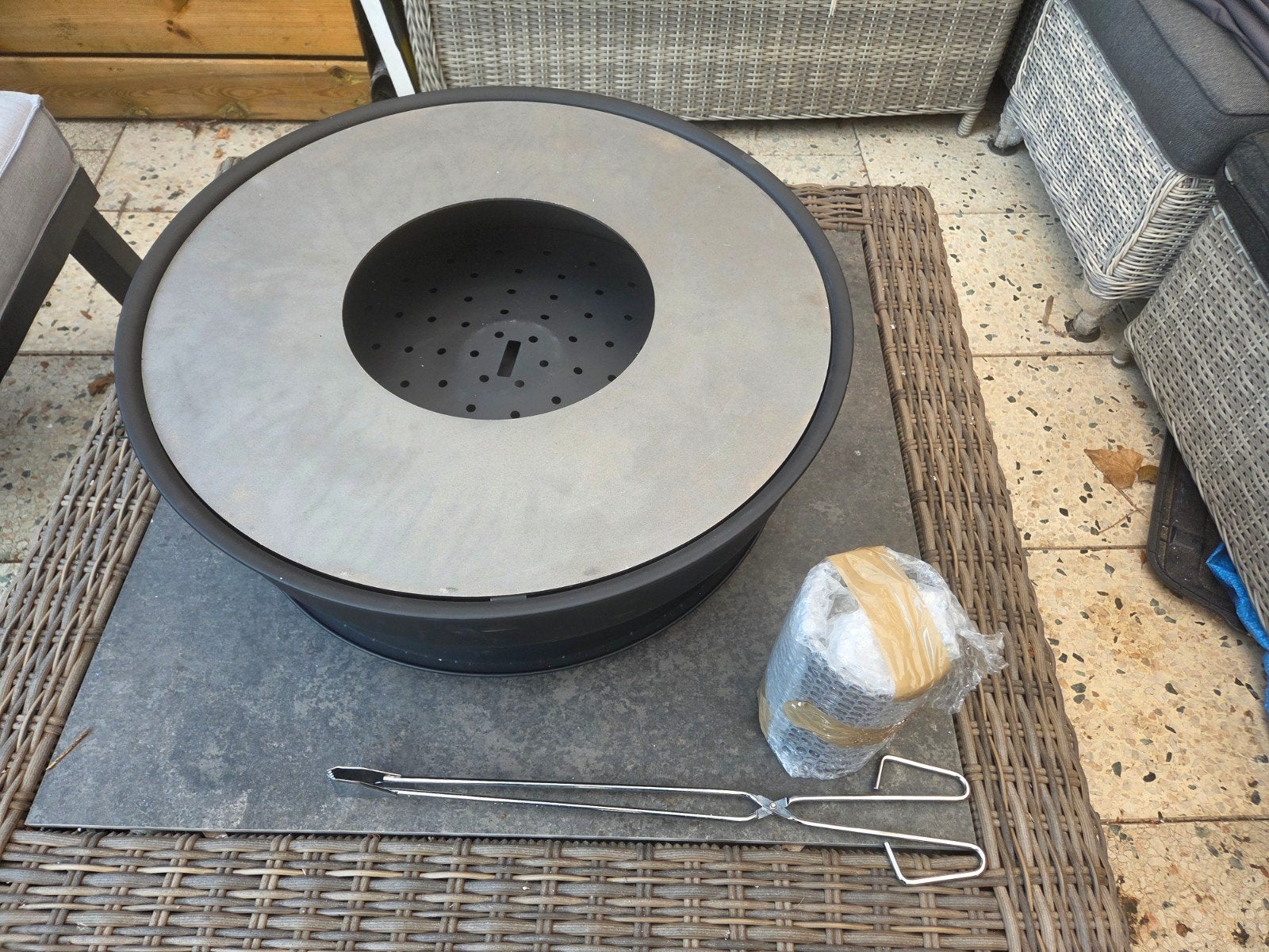 bbq,grill,plancha, vuurschaal 60cm diameter nieuw, Tuin en Terras, Ophalen of Verzenden, Nieuw