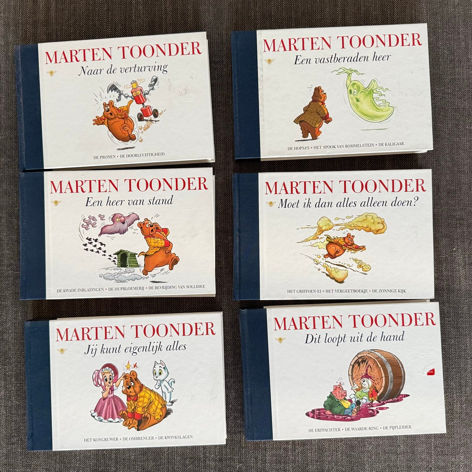 Marten Toonder - Luxe uitgave Olivier B. Bommel (20 stuks), Meerdere stripboeken, Ophalen of Verzenden, Zo goed als nieuw