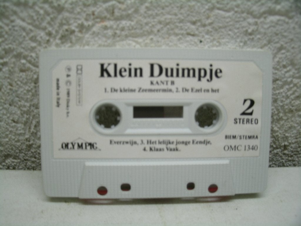 casba 30 klein duimpje, Cd's en Dvd's, Ophalen of Verzenden, Zo goed als nieuw, 1 bandje