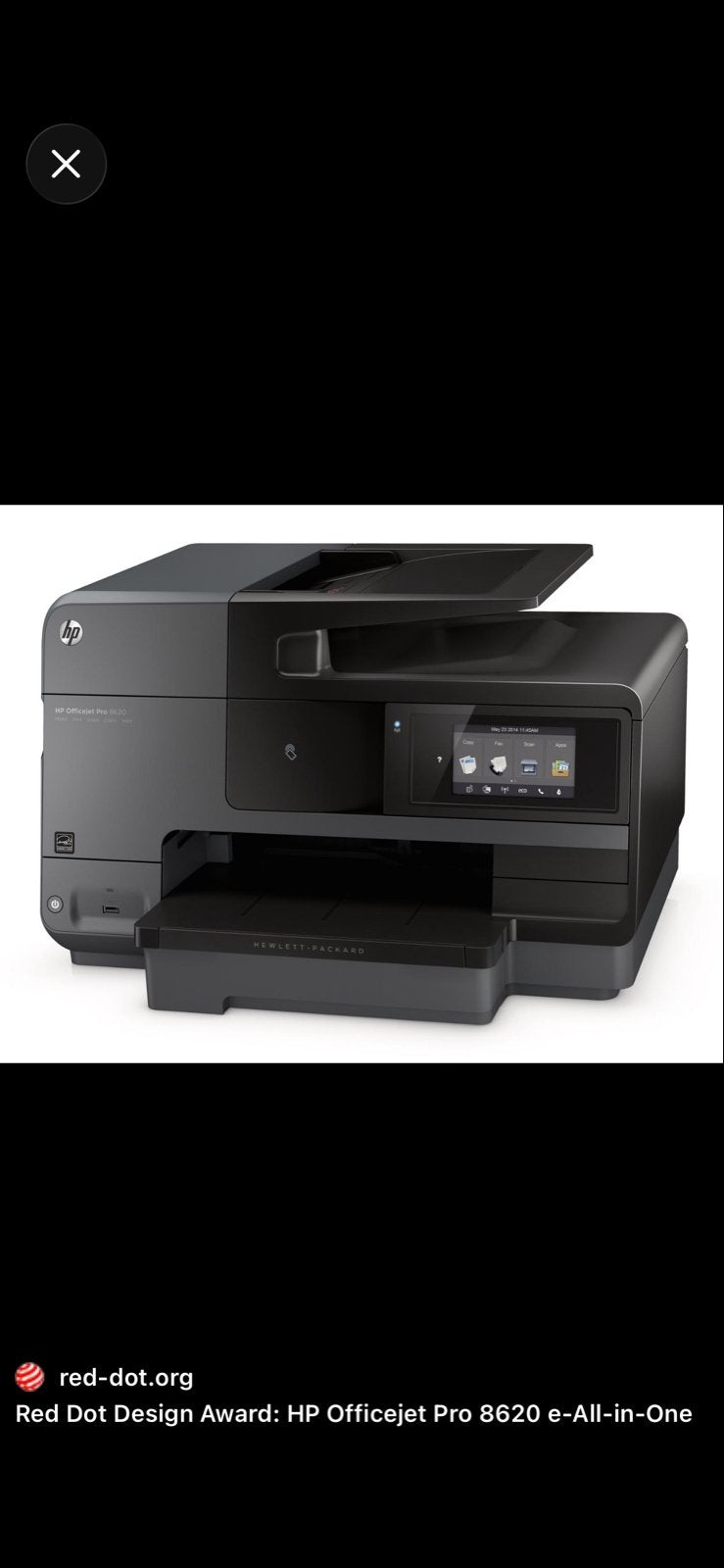 HP Officejet Pro 8620 e-All-in-One Printer, Computers en Software, Printers, Ophalen, Gebruikt, Faxen, Inkjetprinter