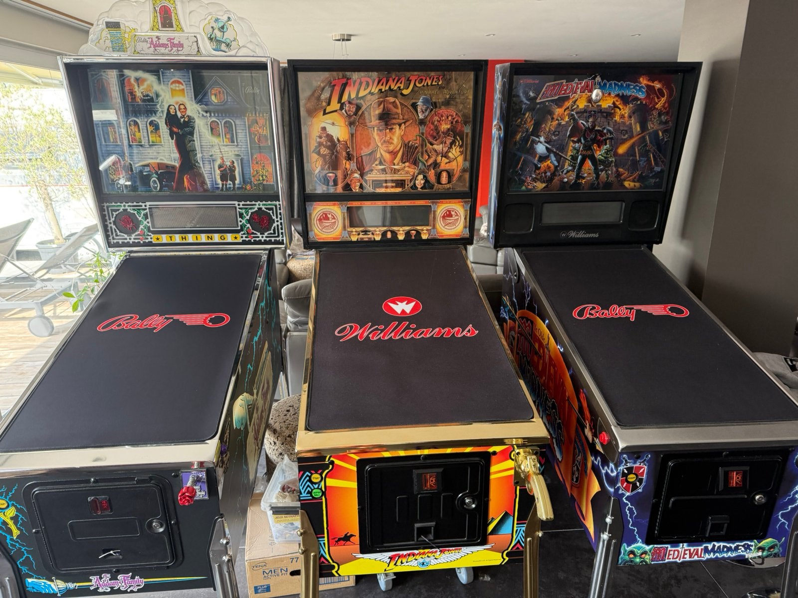 3 flippers in nieuwe staat Collectors, Ophalen, Zo goed als nieuw, Flipperkast