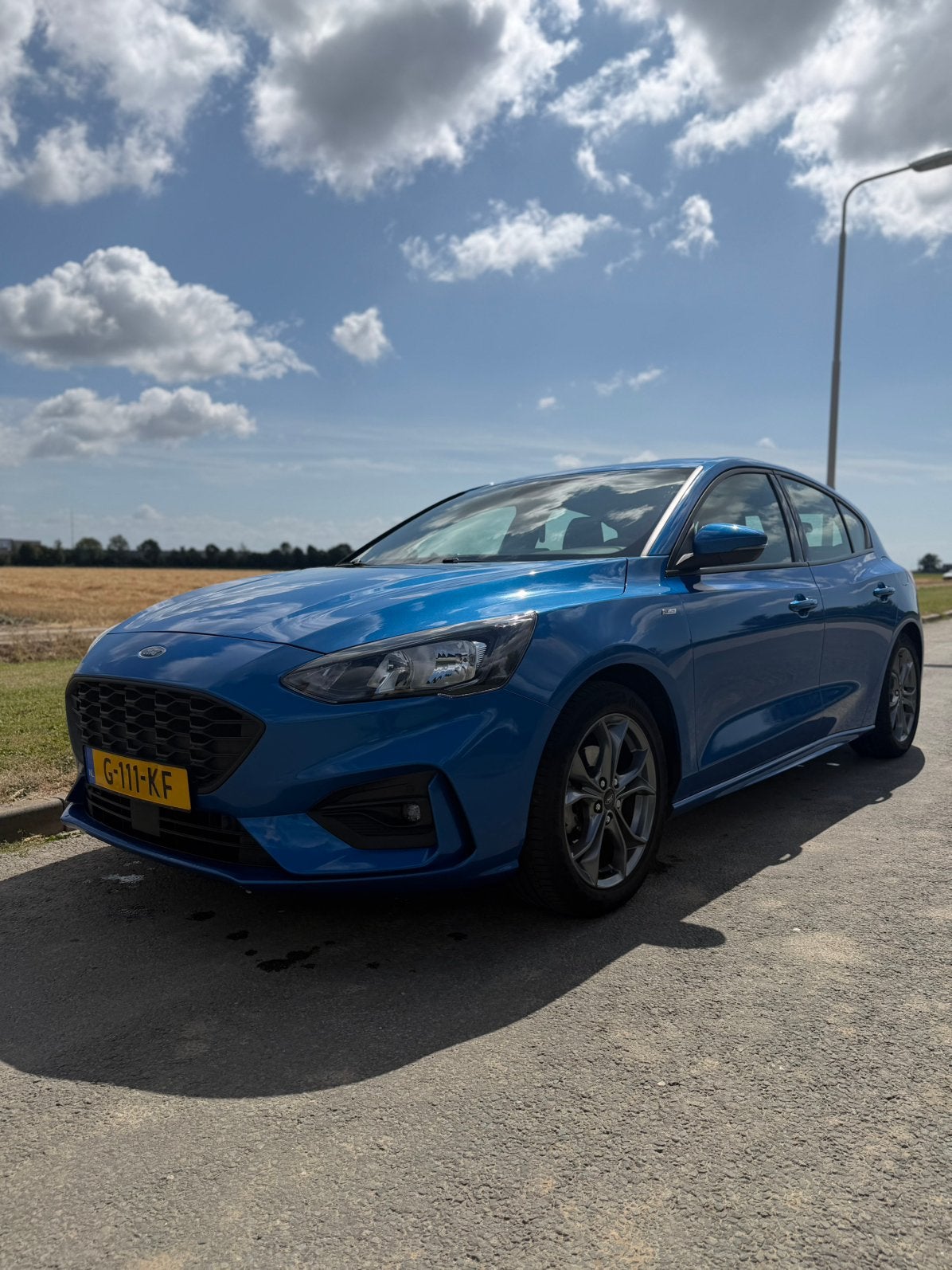 Ford Focus 1.0 Ecoboost 125pk 2019 Blauw, Auto's, 125 pk, Blauw, Origineel Nederlands, Particulier