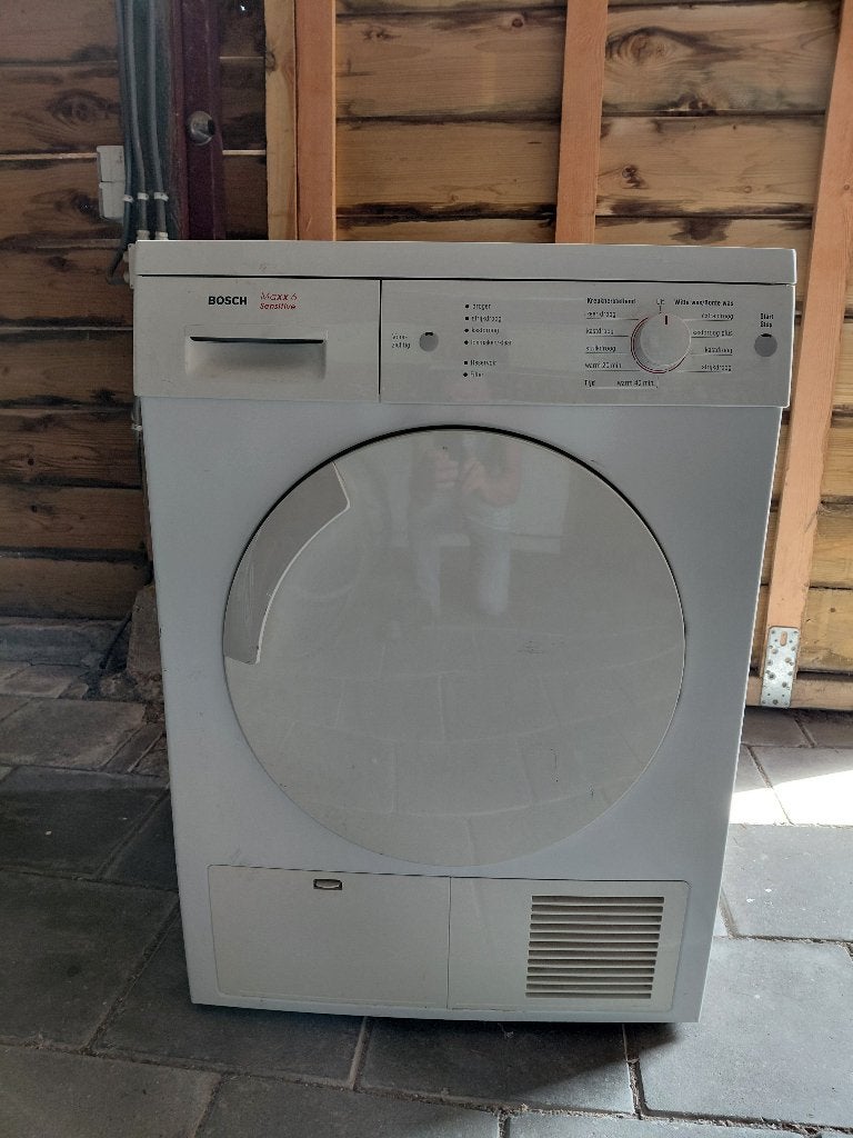 bosch wasdroger, Ophalen, 6 tot 8 kg, Gebruikt, Luchtafvoer
