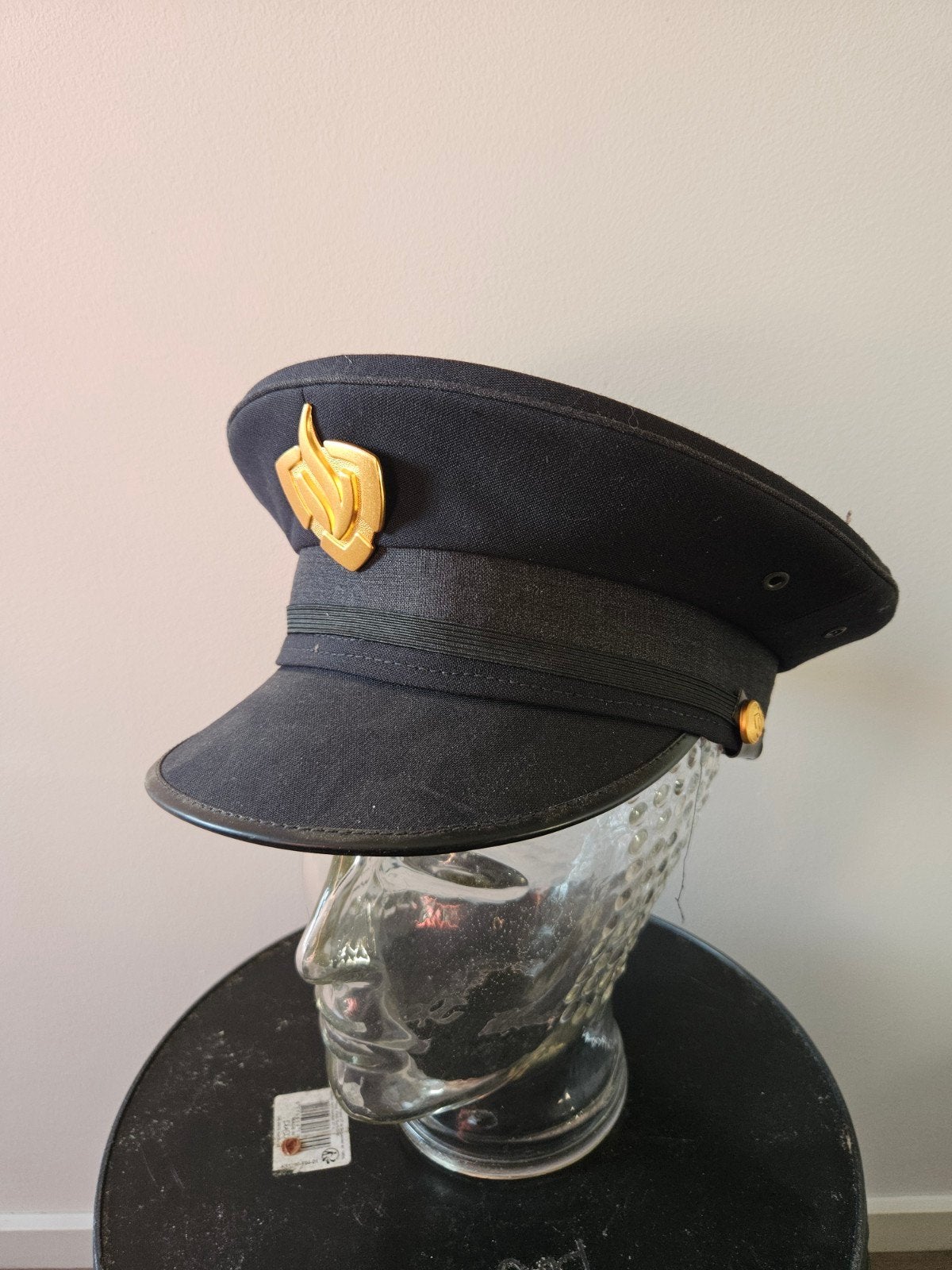 Vintage Brandweer Pet - Hassing B.V. Amersfoort, Kleding | Heren, Ophalen of Verzenden, Gedragen, Hassing B.V., Pet