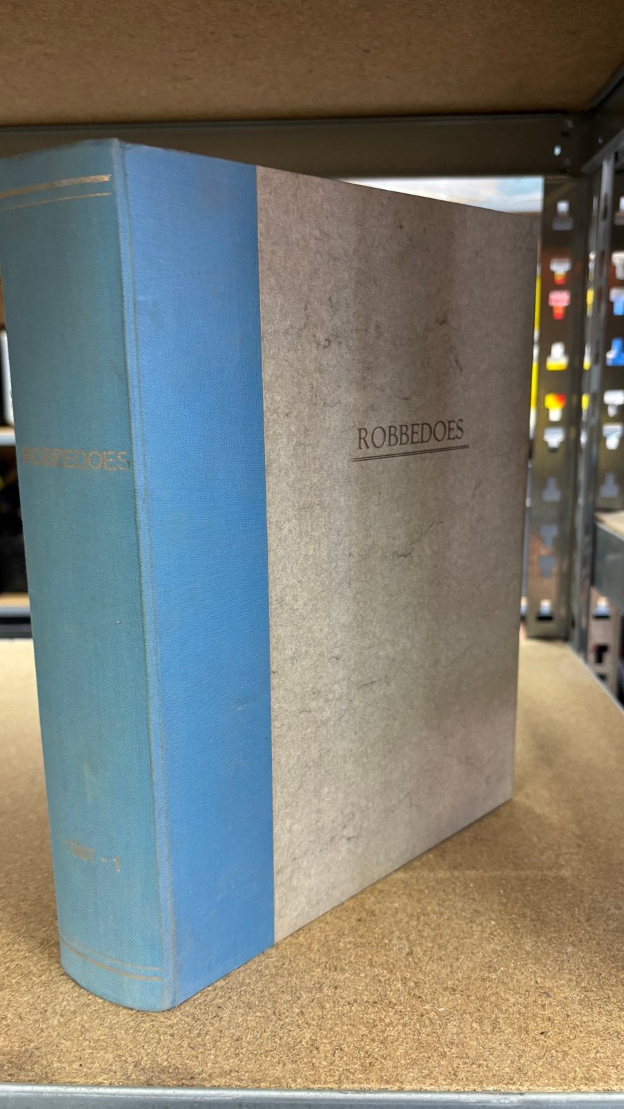 ingebonden halve jaargangen 1981 deel1 van Robbedoes, Meerdere stripboeken, Ophalen of Verzenden, Gelezen