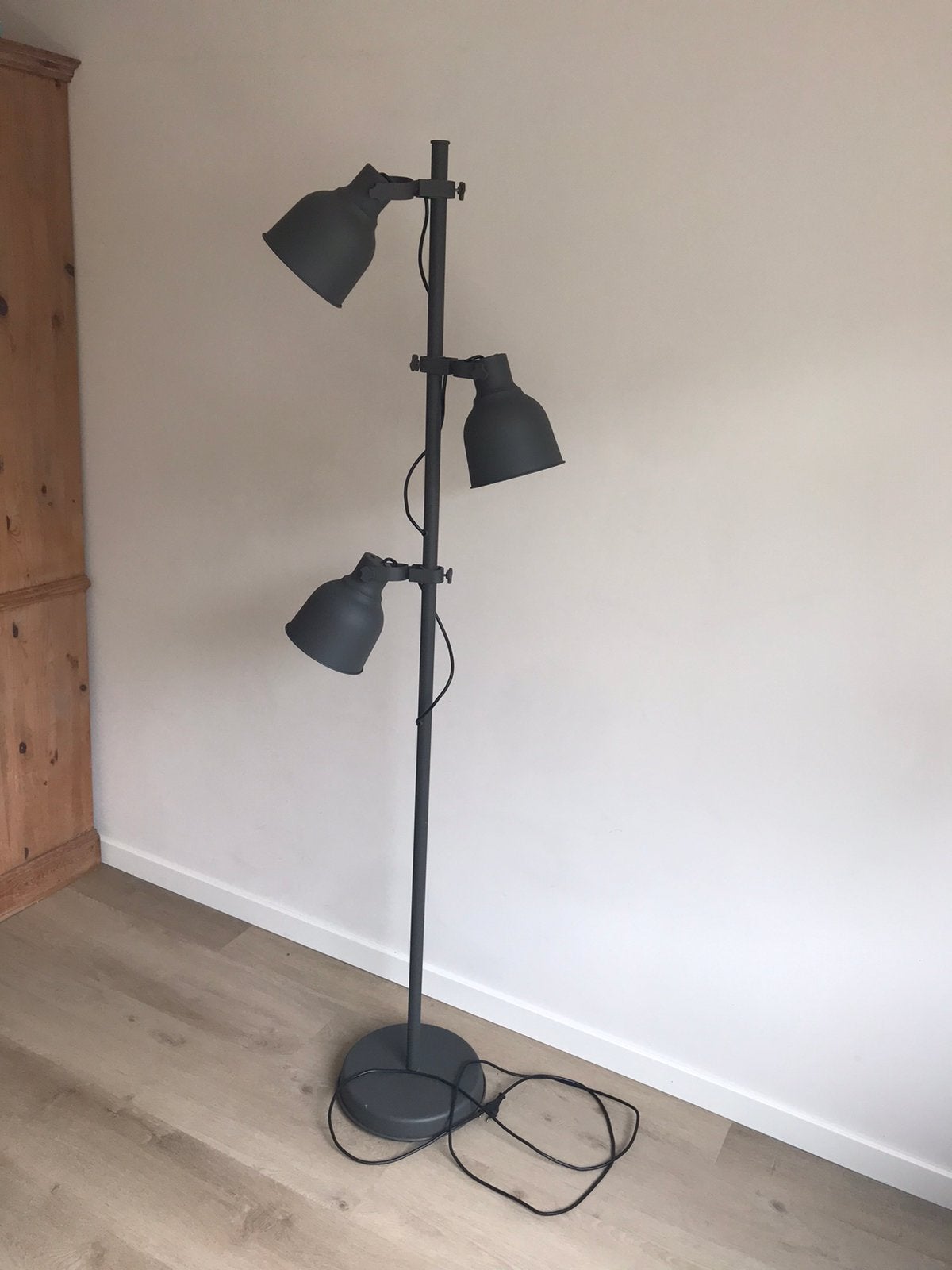 Ikea lamp verstelbaar, industrieel, Ophalen of Verzenden, Zo goed als nieuw, Minder dan 100 cm
