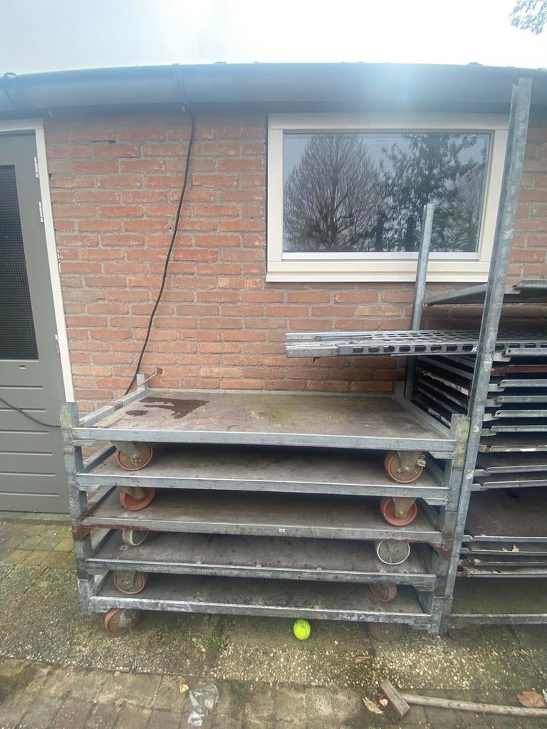 Deense karren 6st. Te koop, Ophalen, Gebruikt, Transportkar