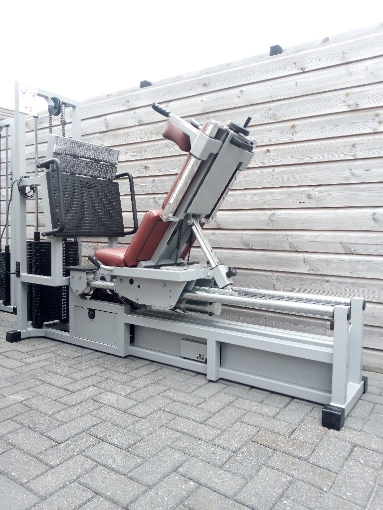 Technogym Isotonic Silver Line Leg Press 260kg Motorized, Ophalen of Verzenden, Gebruikt, Benen, Overige typen