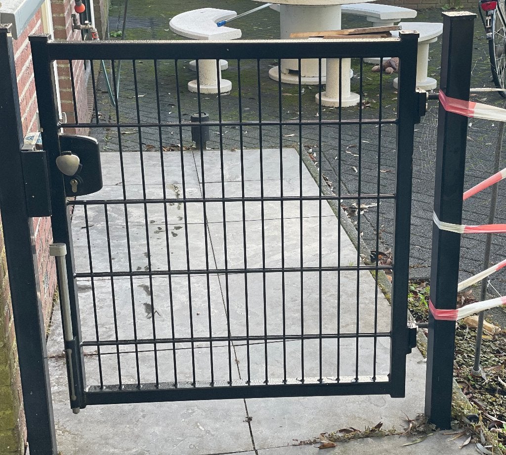 Hekwerk, Tuin en Terras, Ophalen, Met poort, Zo goed als nieuw, Tuinhek
