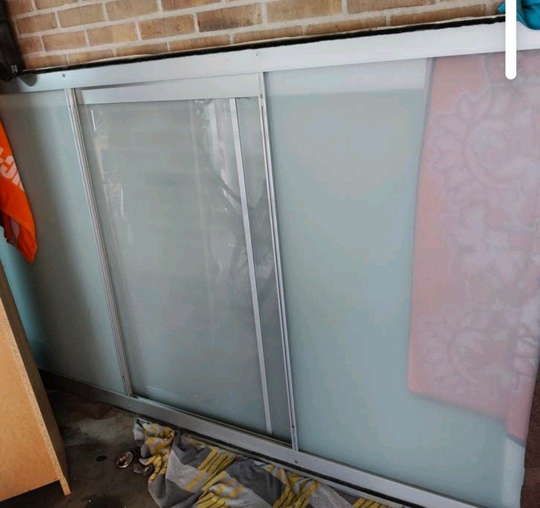 Set schuifdeuren voor Ikea Pax kast, Ophalen, Gebruikt, Minder dan 25 cm, Metaal