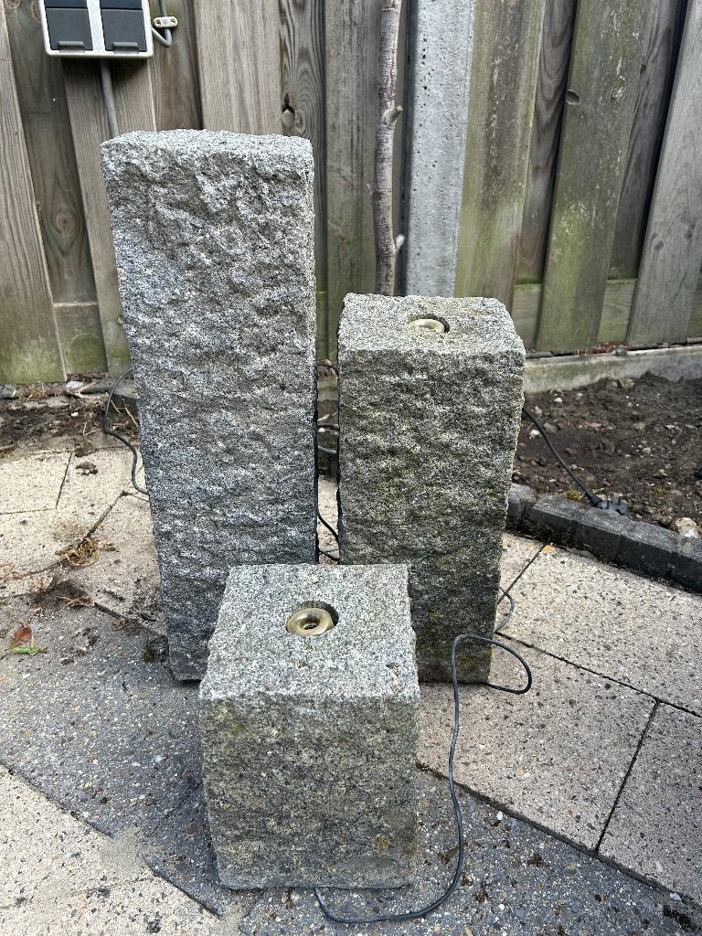 2 water zuilen, Ophalen, Gebruikt