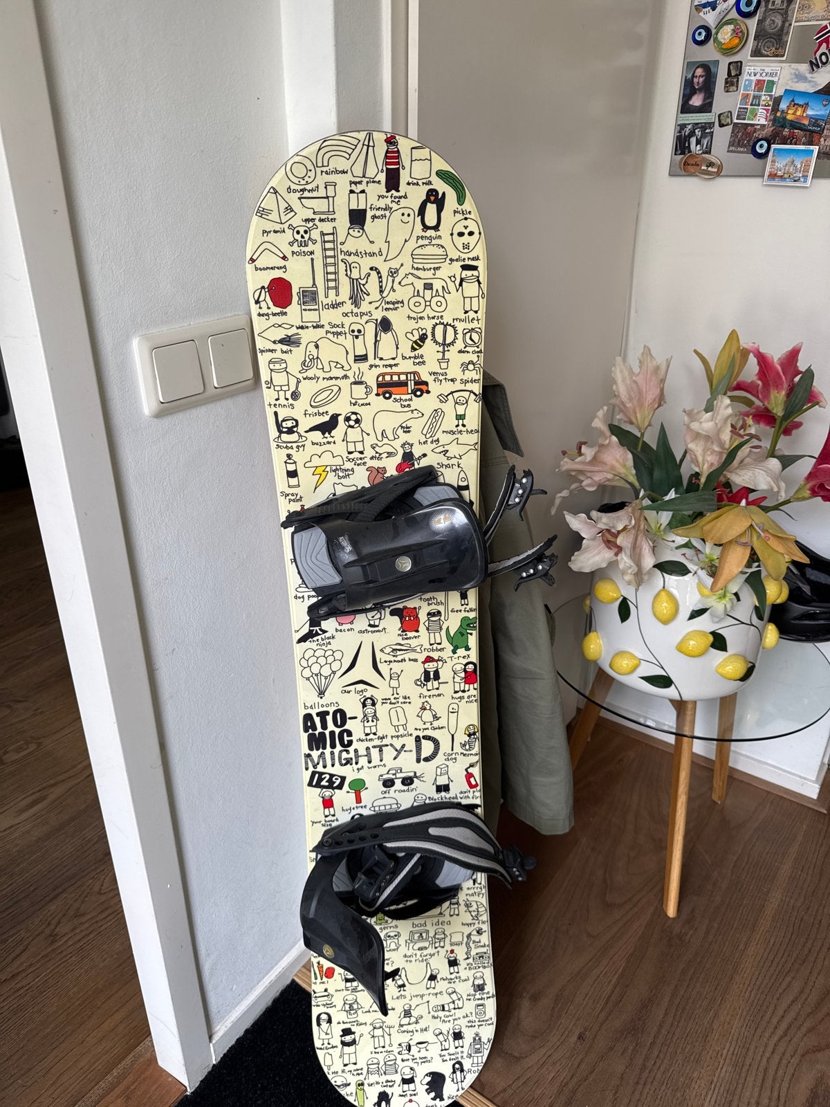 Atomic Snowboard - Uniek Design, Ophalen, Gebruikt, Board