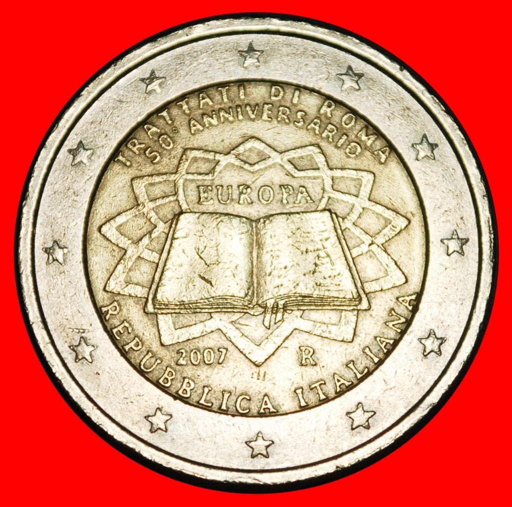 Ⰺ AUSTRIA: ITALY 2 EUROS 1957-2007R NON-PHALLIC 2008-2025, Postzegels en Munten, Ophalen of Verzenden, Italië, 2 euro, Losse munt
