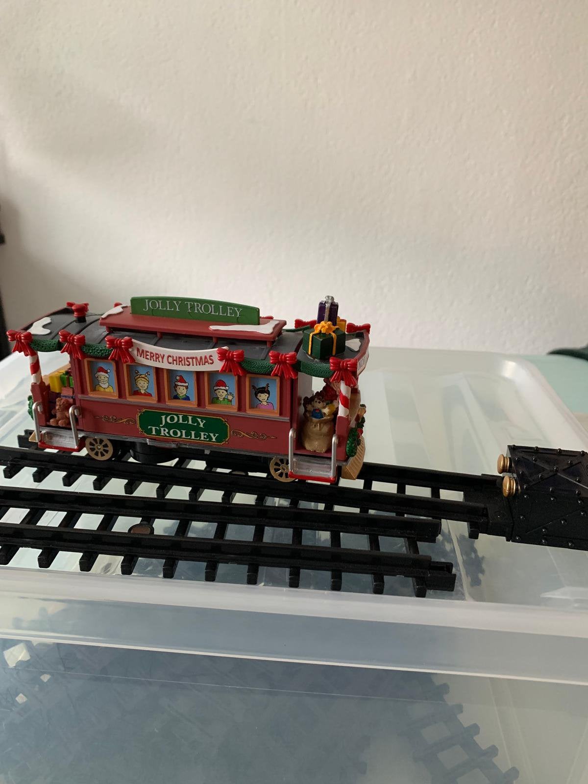 Lemax Jolly Trolly trein., Diversen, Ophalen of Verzenden, Zo goed als nieuw