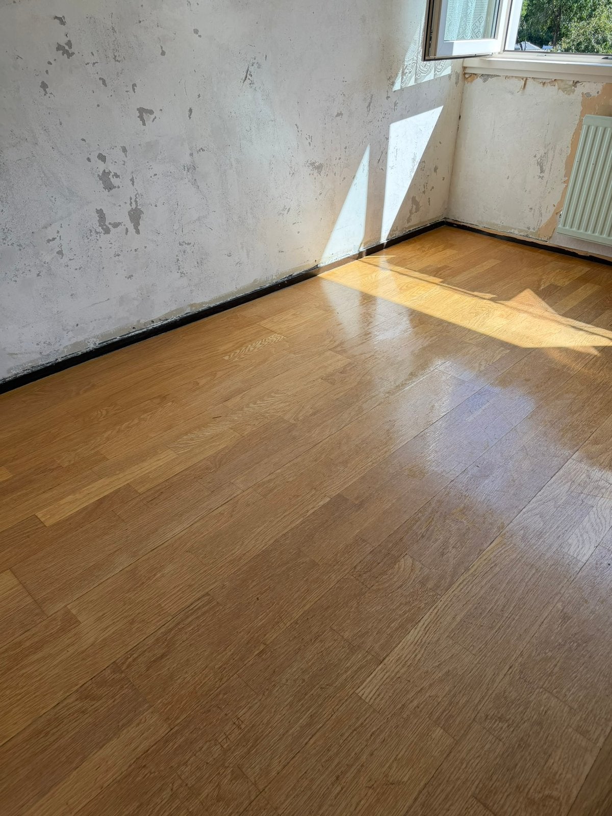 Eikenhouten parketvloer, Gebruikt, 10 m² of meer, 10 tot 30 cm, Hout