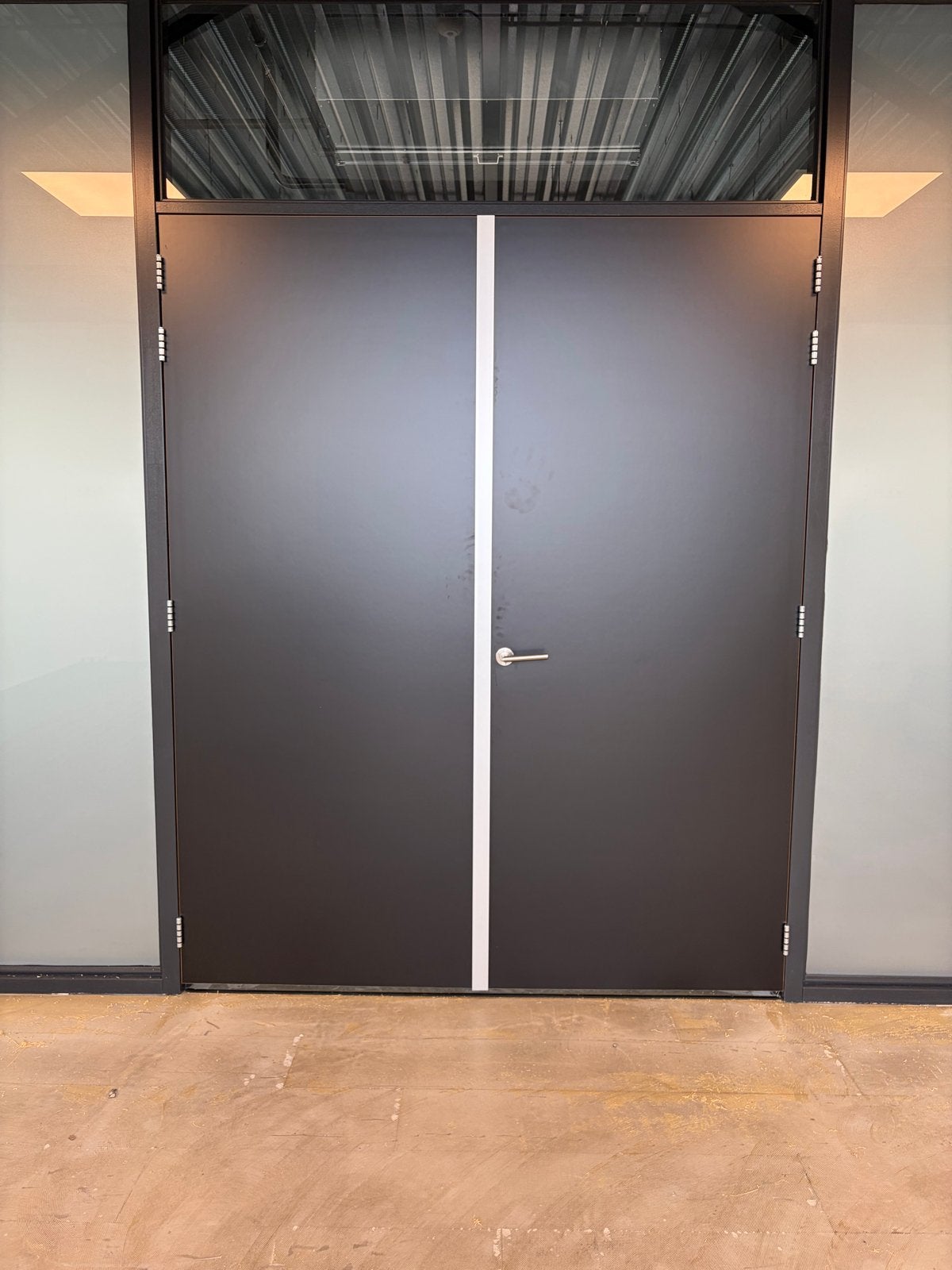 Zwarte binnendeuren 93 x 231,5 cm (zonder klink en slot), Ophalen, Gebruikt, 80 tot 100 cm, 215 cm of meer