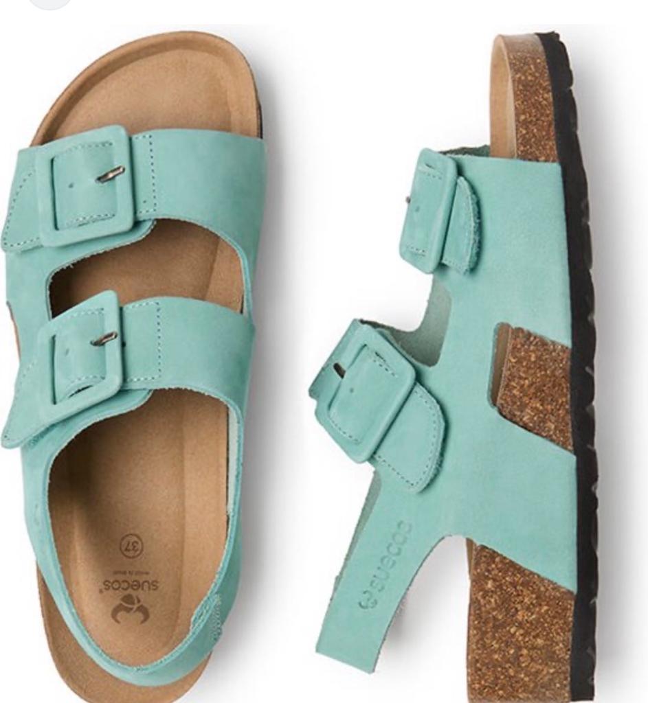 Nieuwe Suecos sandalen maat 40 - Comfortabel & Stijlvol, Kleding | Dames, Schoenen, Ophalen of Verzenden, Nieuw, Groen, Sandalen of Muiltjes