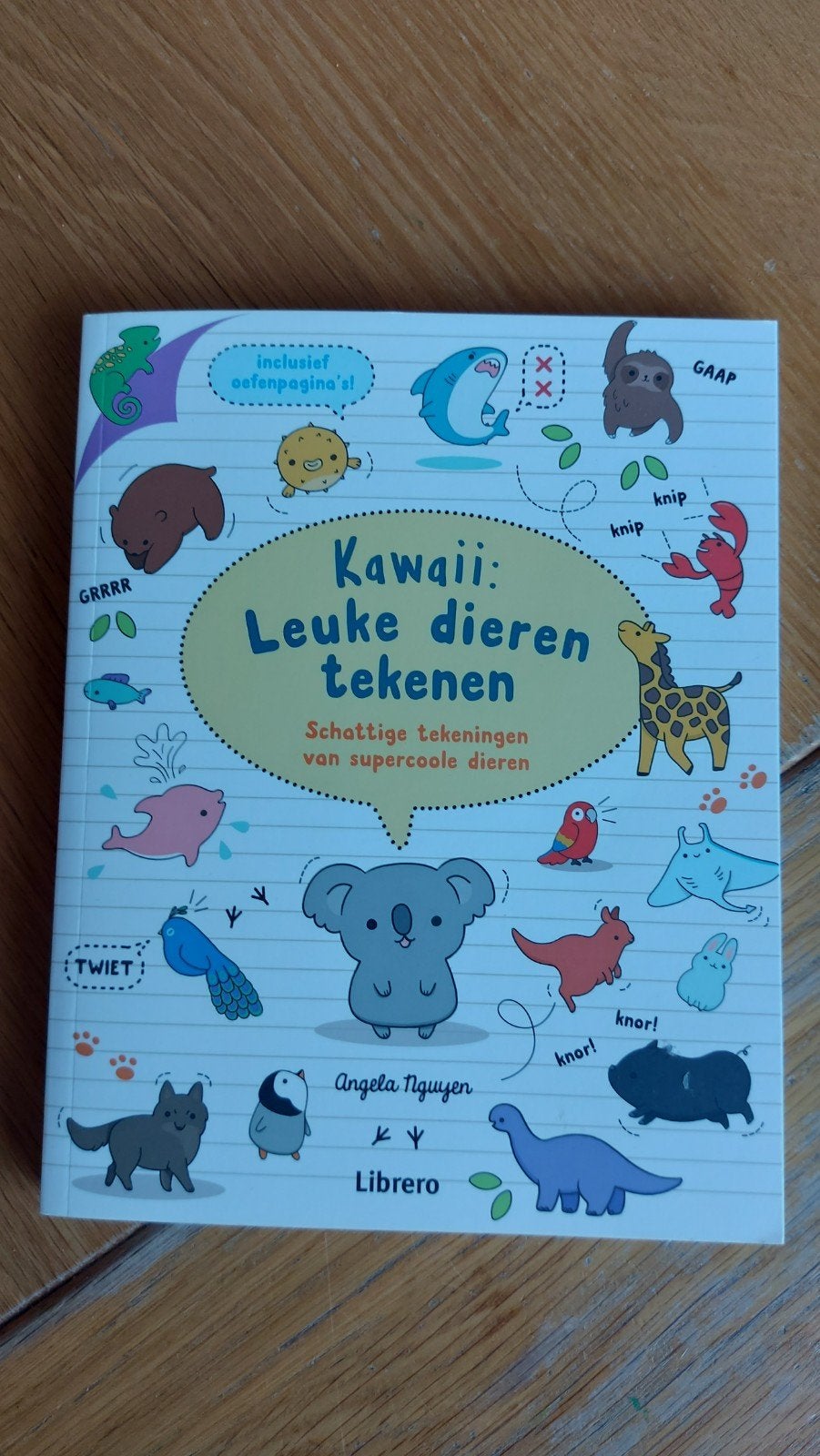 Kawaii: Leuke dieren tekenen - Angela Nguyen, Boeken, Ophalen of Verzenden, Nieuw, Angela Nguyen