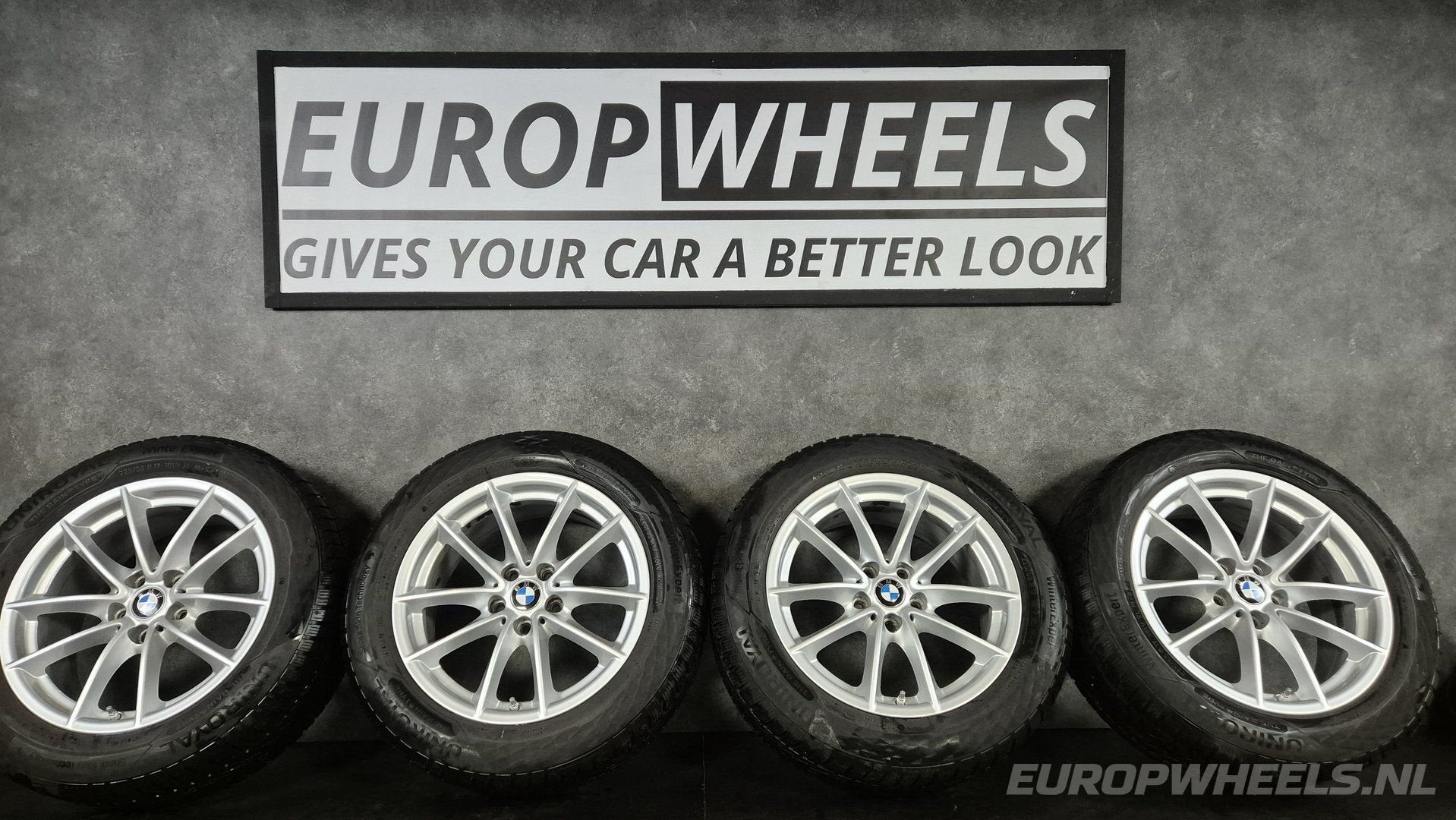 17 inch BMW velgen 5 Serie G30 G31 618 G26 winterbanden, Gebruikt, -, -, Banden en Velgen