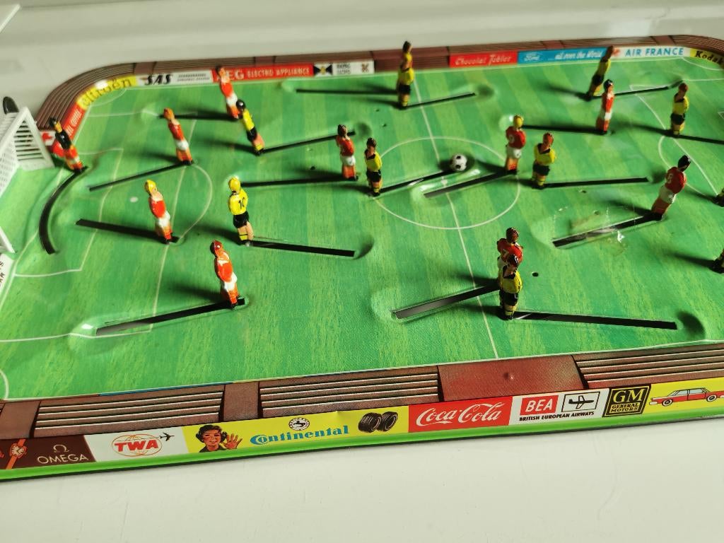 Technofix 305 - blikken voetbalspel - jaren 50, Antiek en Kunst, Antiek | Speelgoed, Ophalen of Verzenden