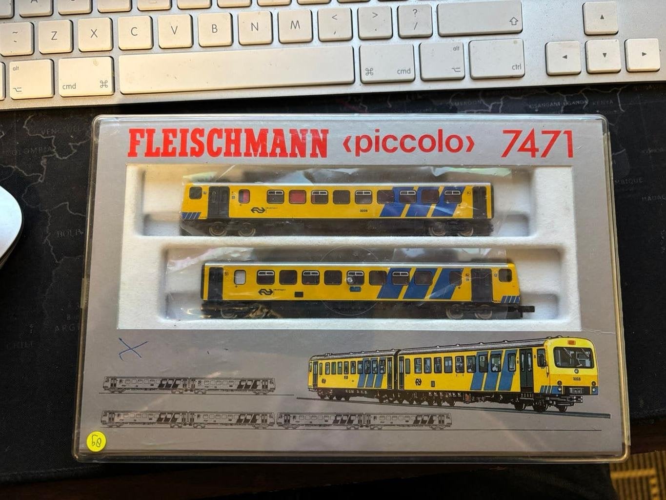 Fleischmann 7471 Wadloper Digitaal Incl. binnen verlichting, Hobby en Vrije tijd, Modeltreinen | N-Spoor, Ophalen, Gelijkstroom