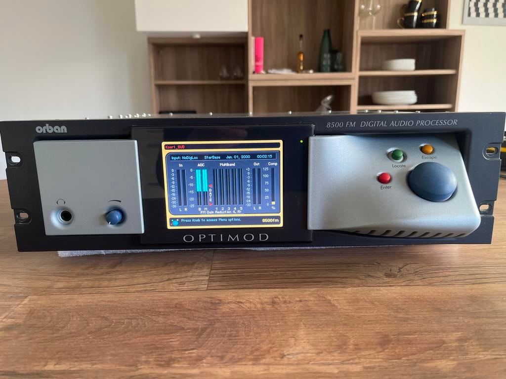 Orban Optimod 8500 FM Digitale Audio Processor, Ophalen, Gebruikt, Audio