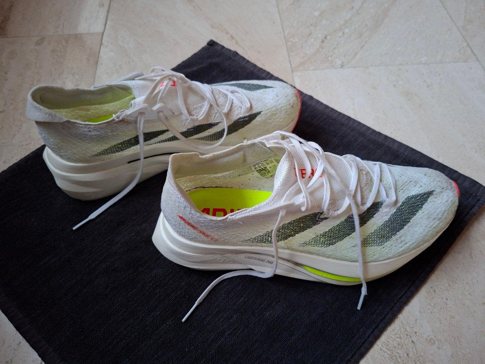 Adidas Adizero Prime X2 Strung Hardloopschoenen, Wit, Ophalen of Verzenden, Sneakers of Gympen, Adidas