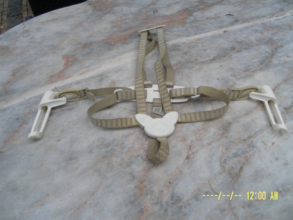 stokke tripp trapp gordel harnas tuigje + bevestiging haken, Ophalen of Verzenden, Gebruikt, Meegroeistoel, Gordel(s)