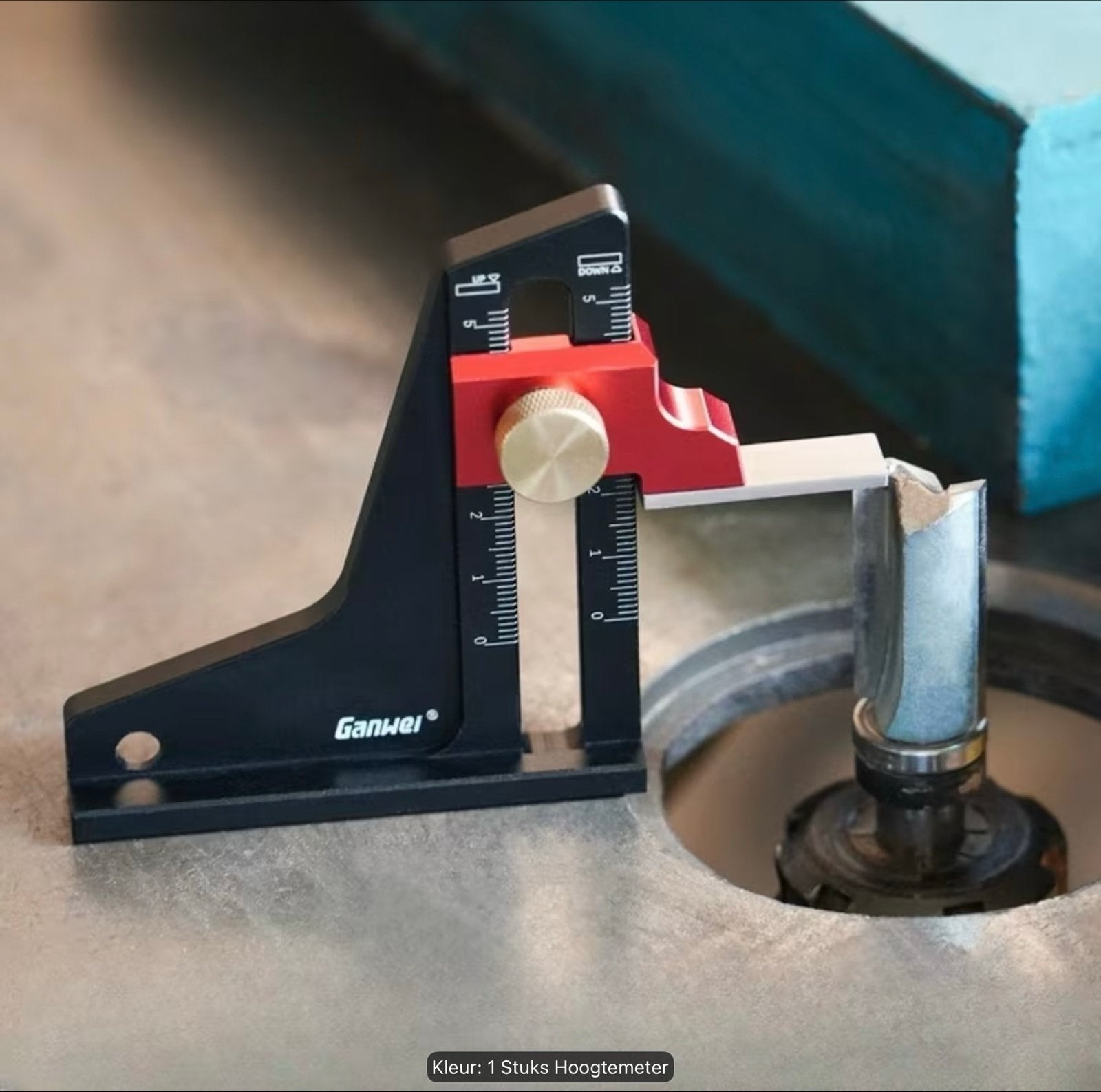 Aluminium Hoogtemeter voor Zaag- en Freesmachine, Ophalen of Verzenden, Nieuw, Overige typen, Overige merken
