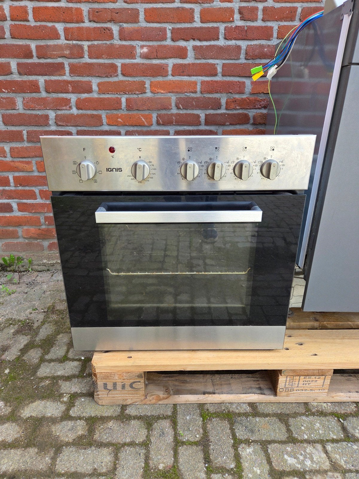 Ignis AKS 2440 IX Inbouw Oven met AKL 702 IX Kookplaat, Witgoed en Apparatuur, Ophalen, Oven, Hete lucht, Inbouw