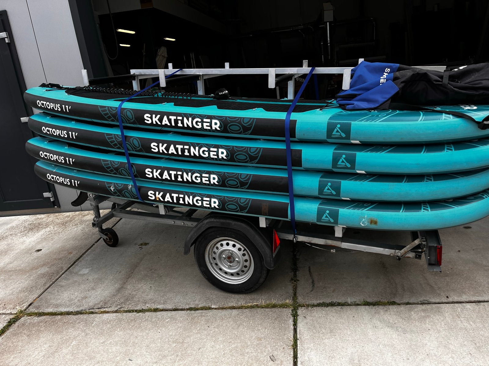 Skatinger supboards met trailer, Ophalen, SUP-boards