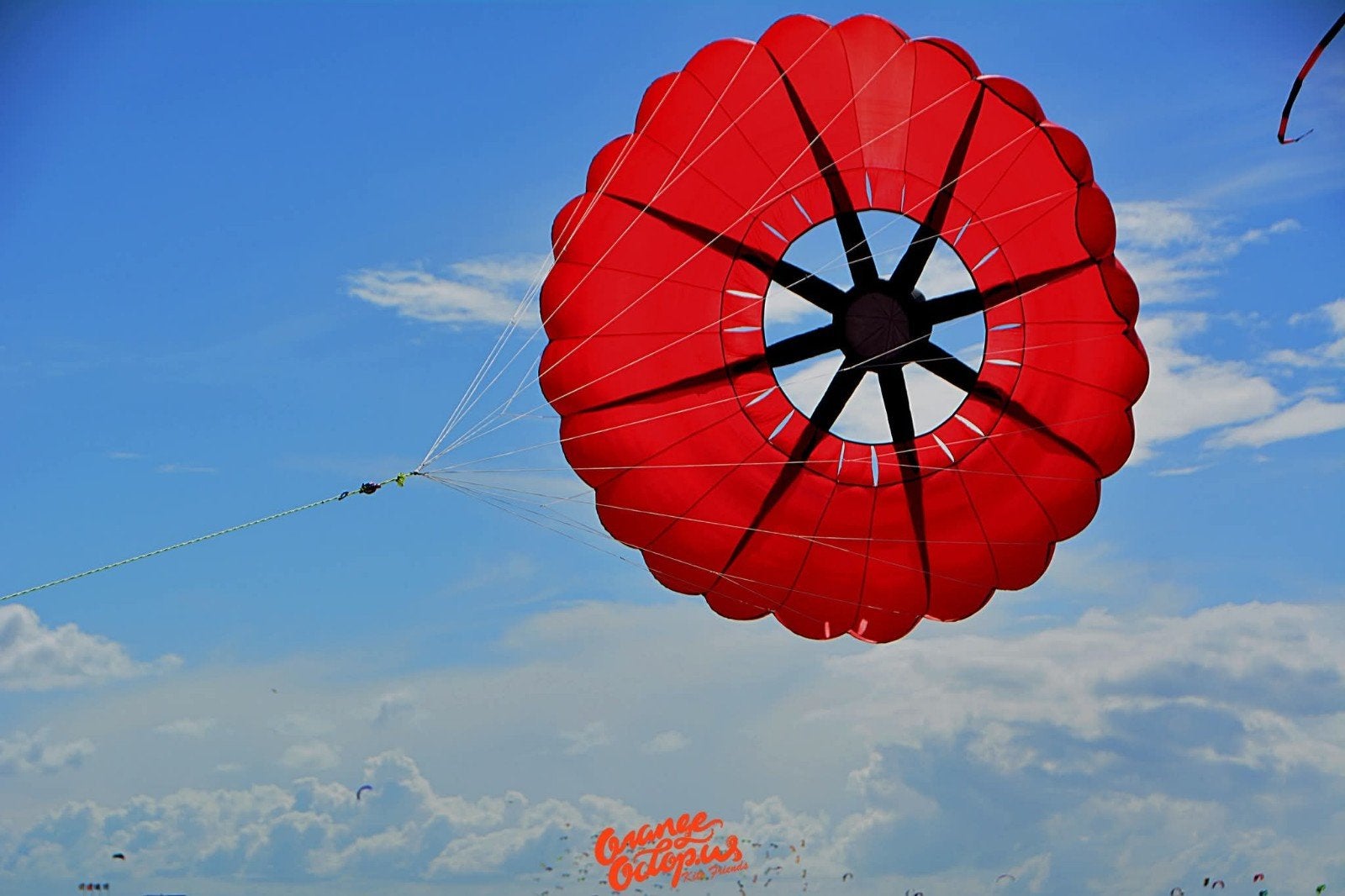 Grote 3,5 meter rode vlieger bol - Kite Boll, Ophalen, Gebruikt