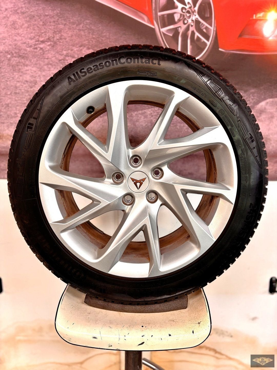 18 inch 5x112 Origineel Cupra Formentor Velgen + Continental, Auto-onderdelen, Banden en Velgen, Ophalen, 18 inch, -, -
