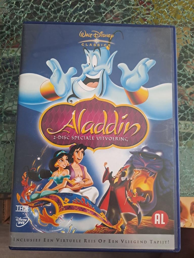 Aladdin (dvd), Ophalen of Verzenden, Zo goed als nieuw