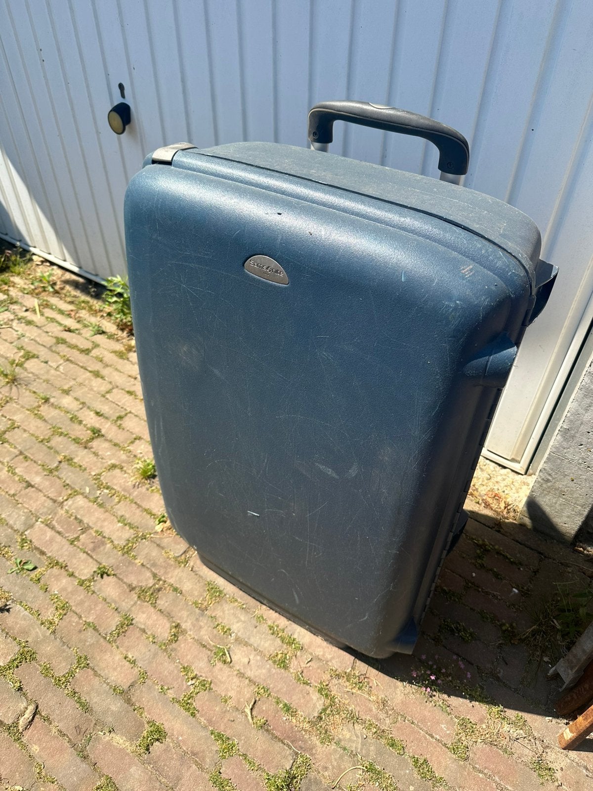 Samsonite kunstof koffer - 80 liter, Ophalen, Hard kunststof, 45 tot 55 cm, Zo goed als nieuw