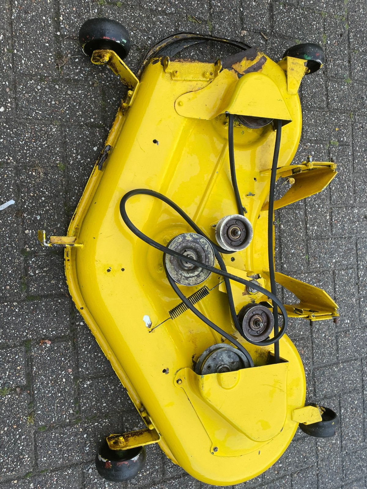 maaidek john deere met accessoires, Ophalen, Gebruikt, Opvangzak, 120 cm of meer