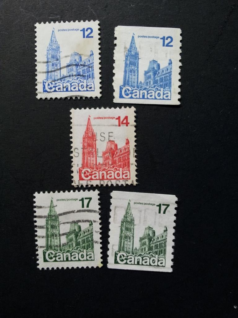 Canada D gestempeld, Ophalen of Verzenden, Gestempeld, Noord-Amerika