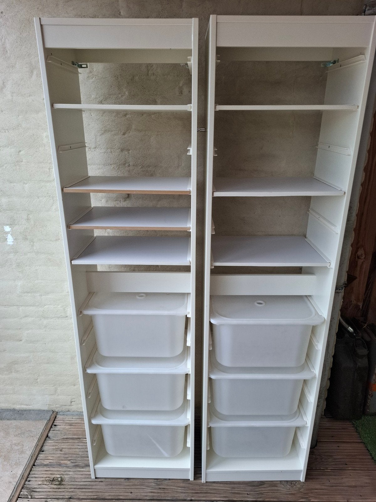 IKEA Trofast opbergsysteem 2x, Ophalen, Gebruikt, Kast, 105 cm of meer