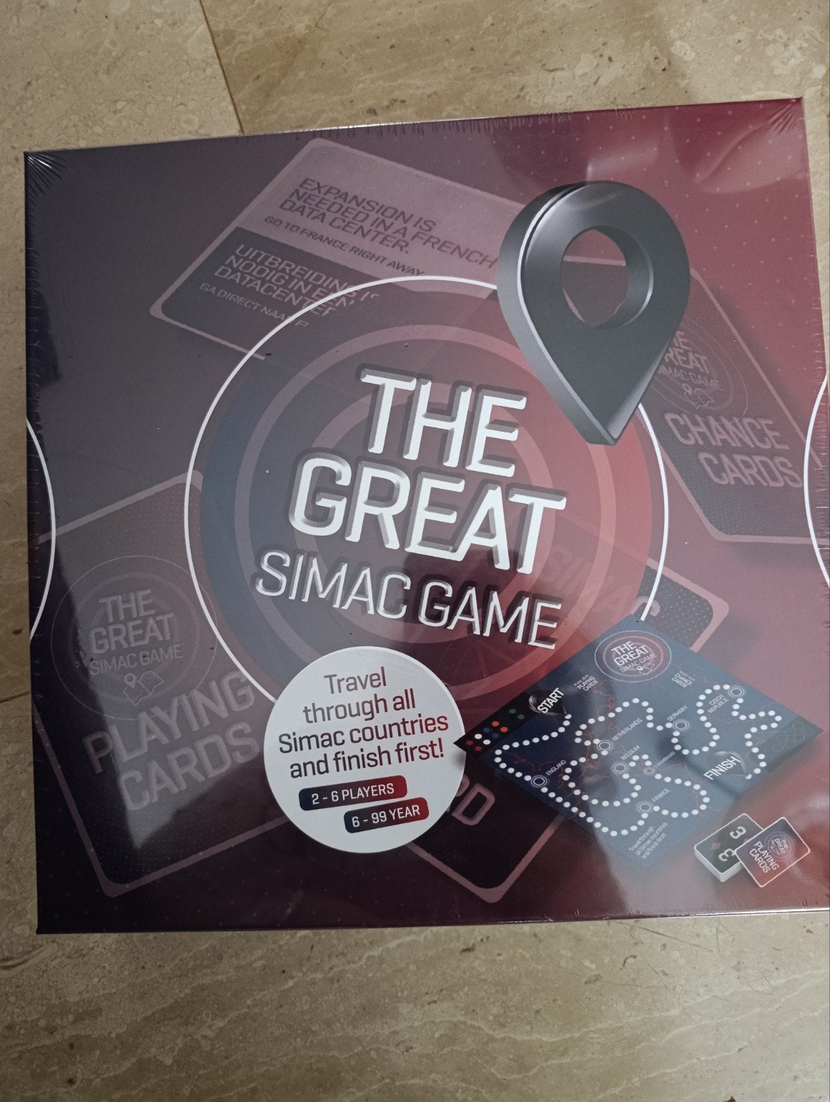 The Great Simac Game - Reis door Simac landen, Vijf spelers of meer, Ophalen of Verzenden, Nieuw