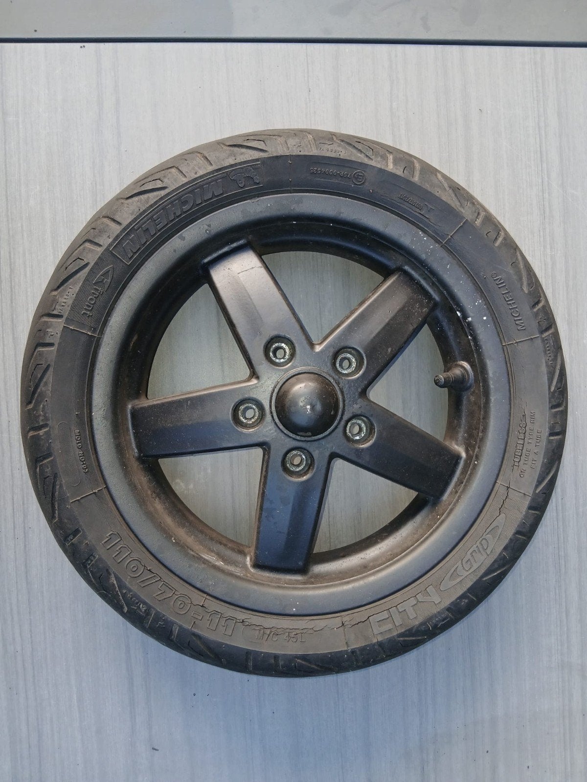 Voorwiel Vespa s50, Ophalen, Gebruikt, Overige typen, Vespa
