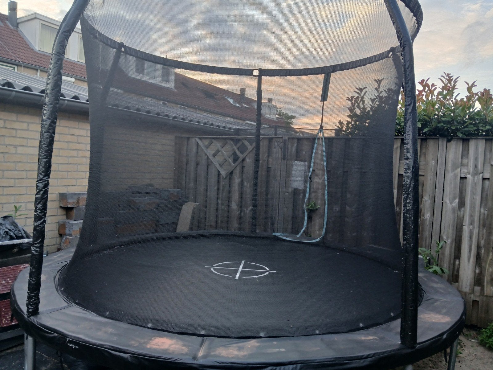 trampoline, Kinderen en Baby's, Speelgoed | Buiten | Trampolines, Ophalen, Zo goed als nieuw