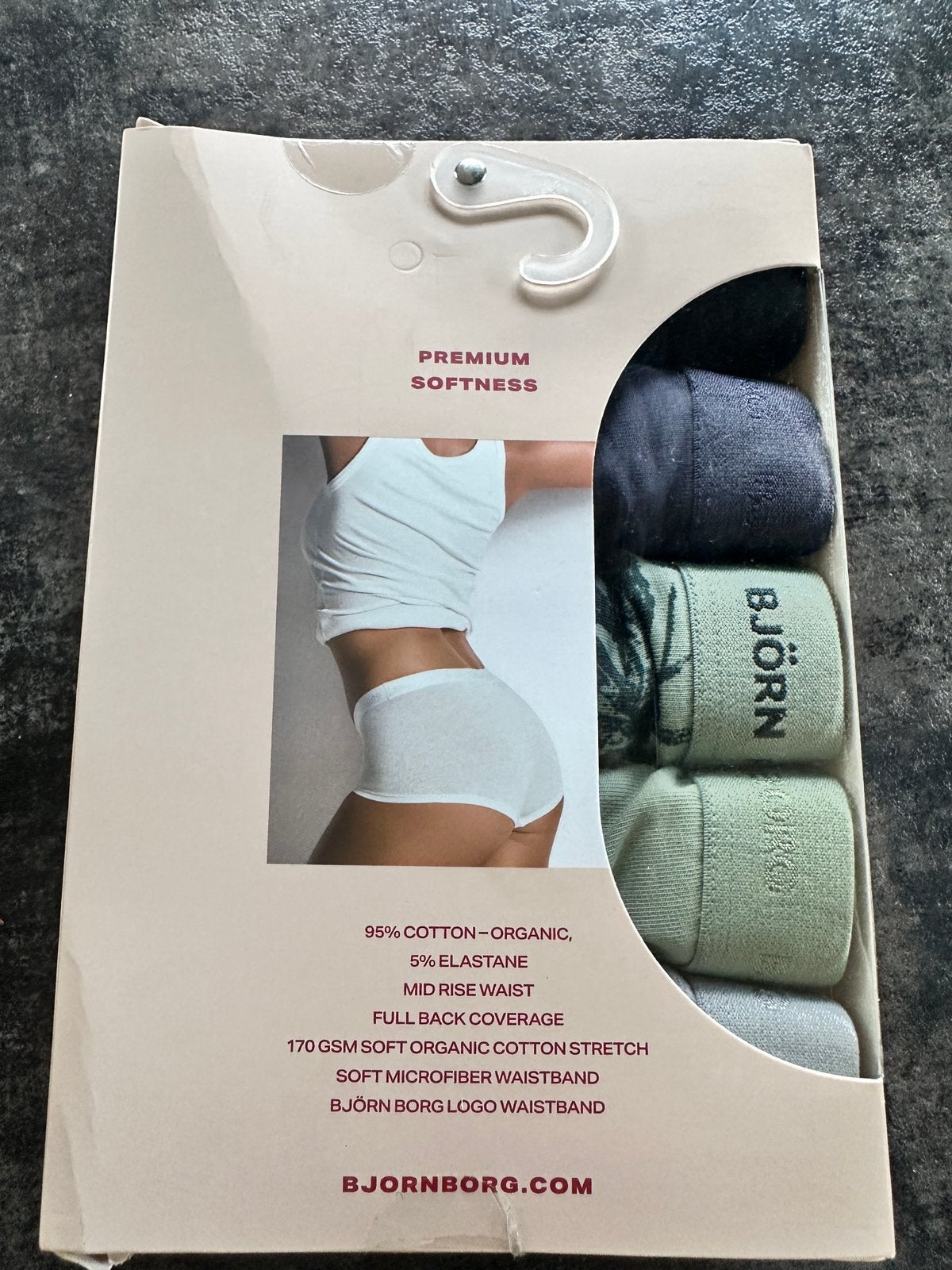 Nieuw: 5 Boxers van Bjorn Borg maat M, Ophalen of Verzenden, Slip