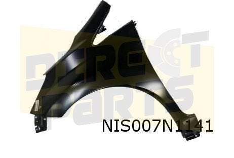 Nissan Note (8/13-5/17) (E12) voorscherm Links (zonder zijkn