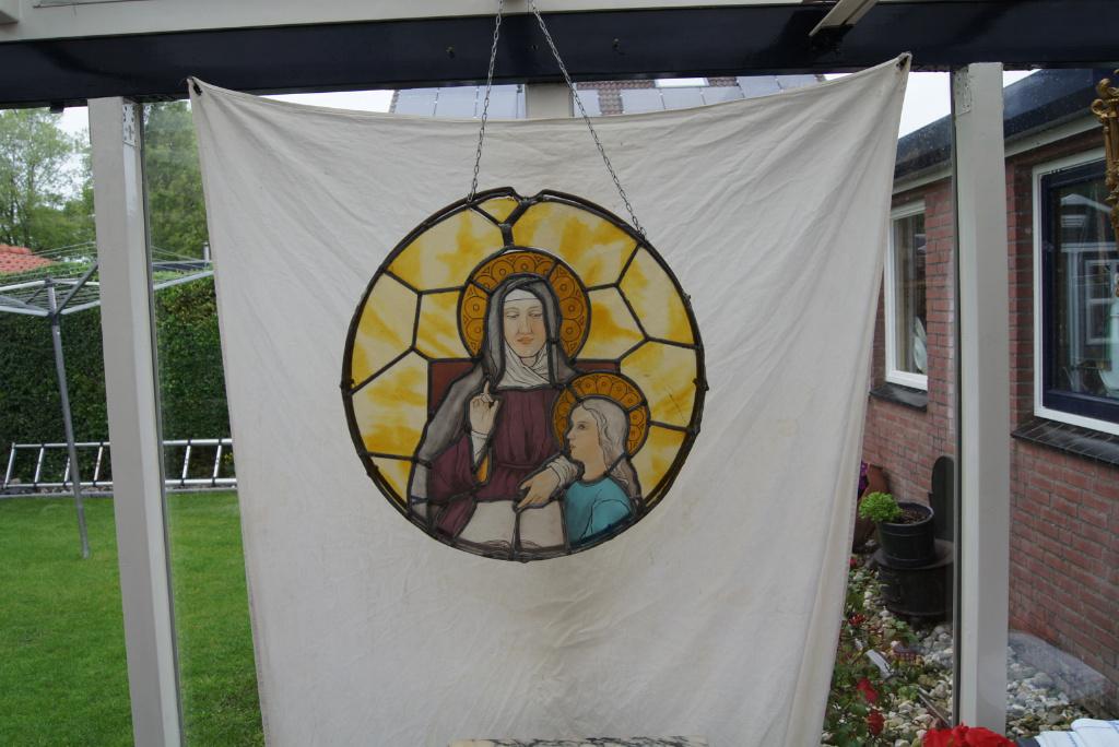 Raamhanger  Maria met Kindje Jezus, Antiek en Kunst, Ophalen of Verzenden
