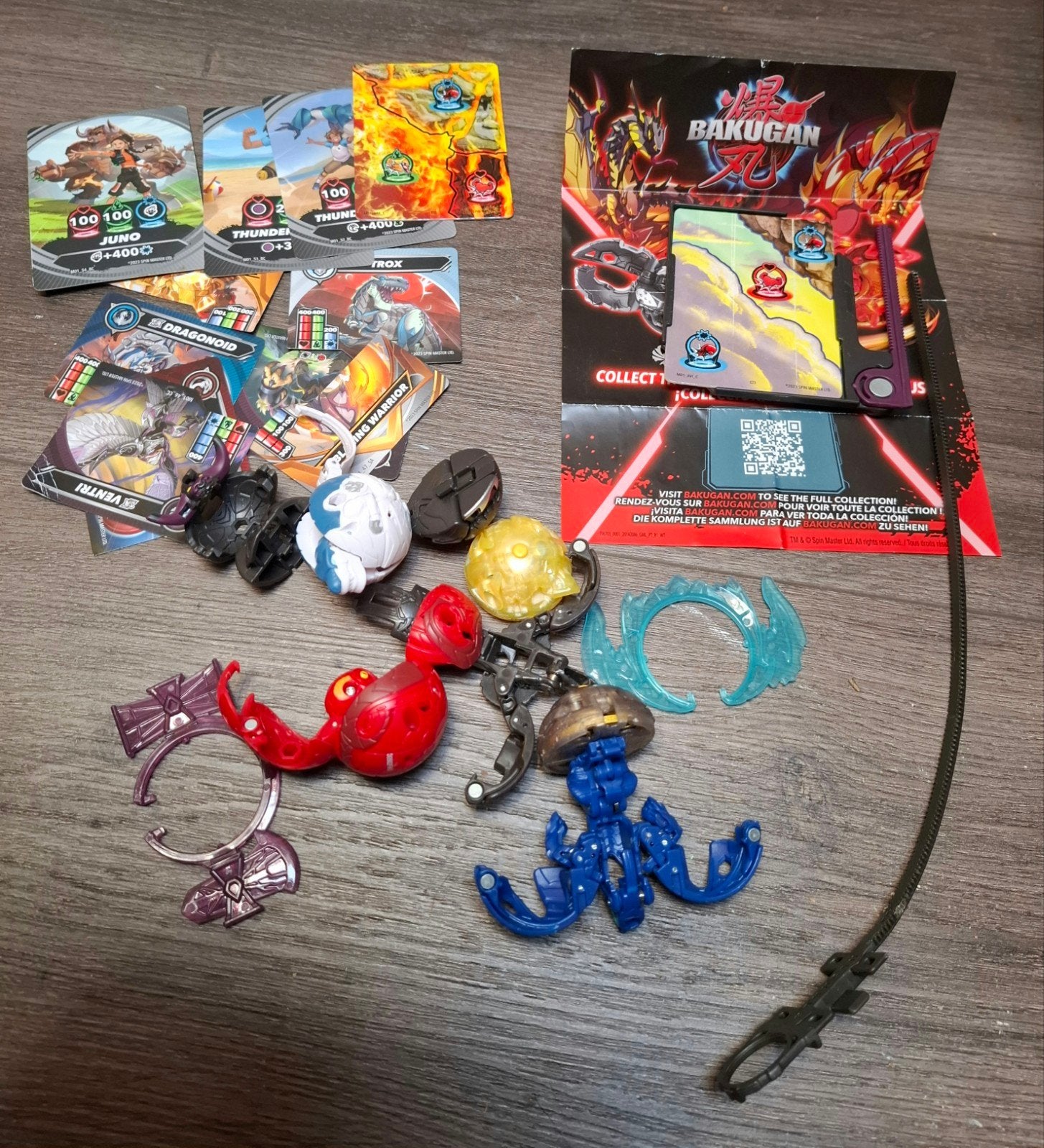 Bakugan Battle Pack met figuren en kaarten, Ophalen of Verzenden, Gebruikt, Jongen of Meisje