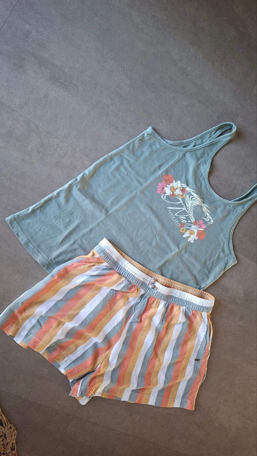 zomerse set broekje hemdje van O'Neill maat L, Kleding | Dames, O' neill, Ophalen of Verzenden, Zo goed als nieuw