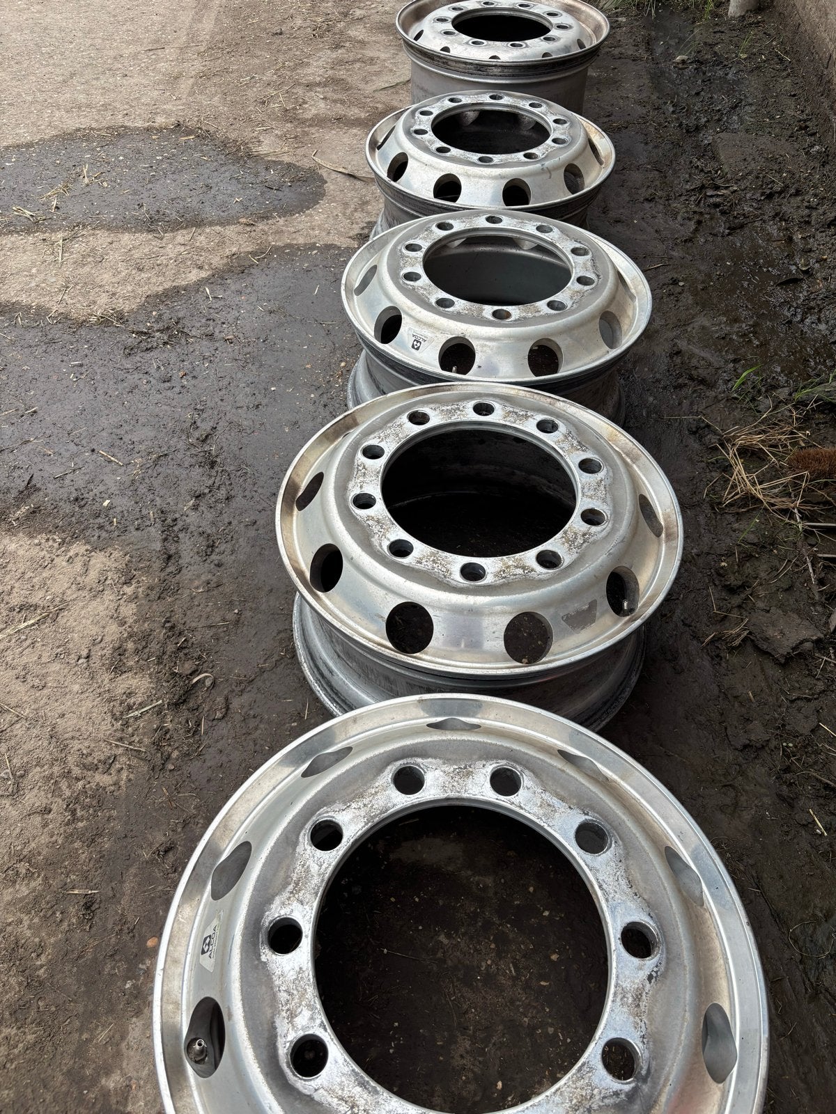 6 Alcoa velgen, Ophalen, Gebruikt, Velg(en), 16 inch