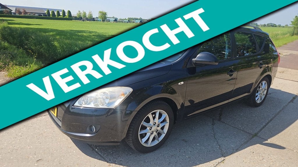 Kia Cee'd Sporty Wagon 1.6 All Stars/ airco/ bj 2008, 15 km/l, Gebruikt, 1591 cc, 4 cilinders